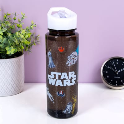 Star Wars Waterfles met Stickers – Officieel Gelicentieerde Drinkfles om Zelf te Versieren- Paladone