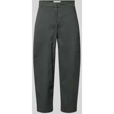 barrel fit chino van mix van biologisch katoen model 'TWILL PANT'