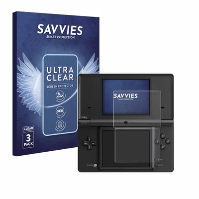 Savvies - Screenprotector voor Nintendo DSi - Folie Beschermfolie transparant 6 Stuks