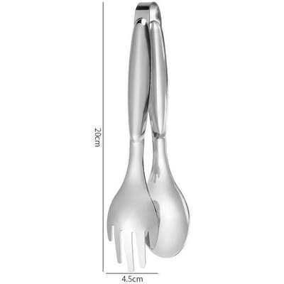 Antislip roestvrijstalen voedseltangen Vleessalade Brood serveertangen BBQ vleesbroodclip Keukenaccessoires Kookgerei
