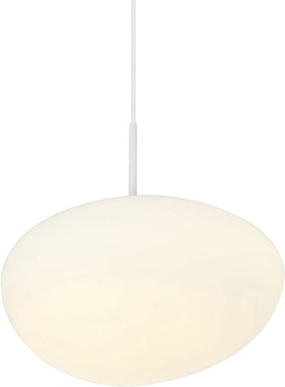Kosilum - Veglia - Hanglamp - Wit - Metaal en glas