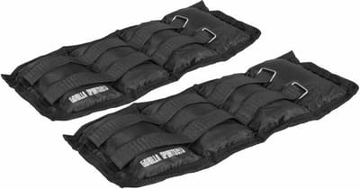 Gorilla Sports Enkelgewichten - 6 kg (2 x 3 kg) - Set van 2 - Polsgewichten - Gewichtsmanschetten - Gewichtsboeien