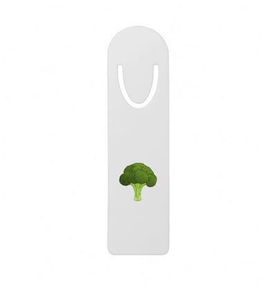 Hacebo® - Brocoli metalen boekenlegger - Groente - Groente liefhebbers - kool - gezond eten Bladwijzer boekenleggers - 12.7 cm x 3.2cm