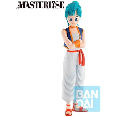 Dragon Ball Bulma Ichibansho Masterlise PVC Statue (Son Goku Training Section) 21 cm beeld | Japanse stripboek icoon | Decoratie beeld | Manga anime figure box set