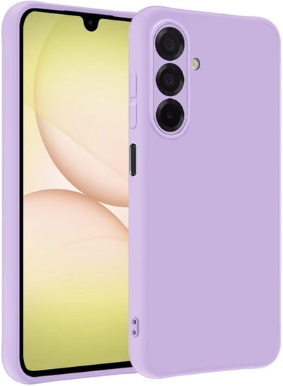 Hoesje - Geschikt voor Samsung Galaxy A17 - Sterk & Shockproof - Hoes Cover - Siliconen Case - Telefoonhoesjes - Lila