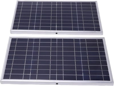 Zonnepaneel Starterkit - Monokristallijn Paneel - Off Grid Stroom - Hoge Efficiëntie - 200 Watt - Zwart