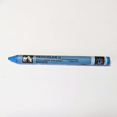 Caran d´Ache Neocolor II Aquarelkrijt | Blue Jeans (155)