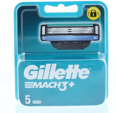 Gillette Mach 3 Scheermesjes 5 stuks