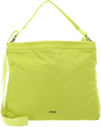 BREE Schoudertas Juna Textile 5 Cross Shoulder Arctic Lime Lichtgroen