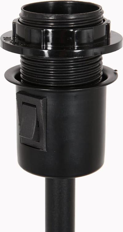 Steinhauer - vloerlamp - Stang - zwart - metaal - losse armatuur - LED_E27 - 3349ZW