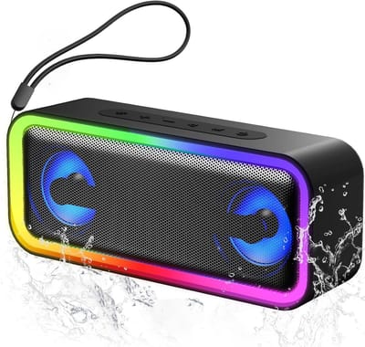 Draagbare Bluetooth Luidspreker - Muziekbox Outdoor - Feest Muziek - 30W Bas IPX7 Waterdicht - 30 Uur Batterij - Zwart