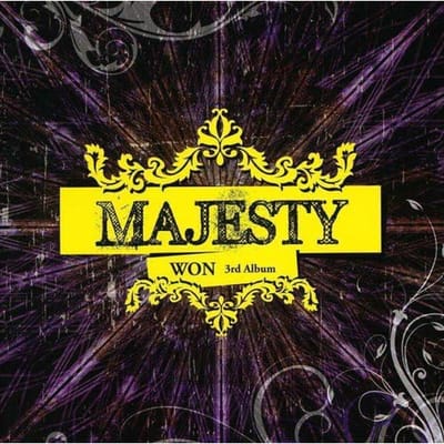 CD  - Won Vol. 3 - Majesteit (Koreaanse Versie MBMC0125 Zuid-Korea Pop Gebruikt