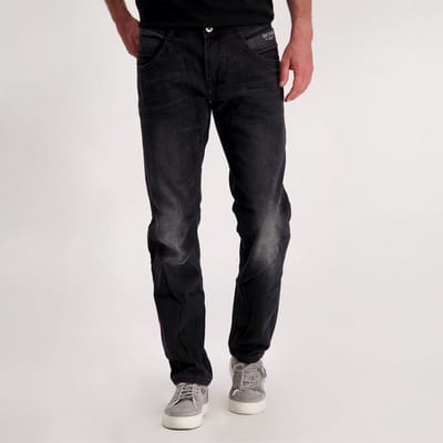 Cars Blackstar Heren Regular Fit Jeans Zwart - Maat W36 X L36