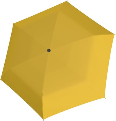 doppler Paraplu Carbonsteel Mini Slim Seasonal Shiny Yellow Geel