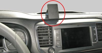 Brodit ProClip houder geschikt voor Citroën Jumpy/SpaceTourer- Peugeot Expert/Traveller- Toyota ProAce 2016 Center mount