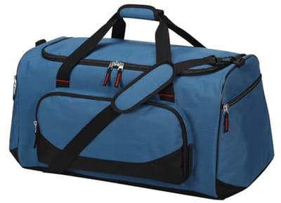 Grote Sporttas 55L - Weekendtas en Fitnesstas voor Kamperen en Reizen - 56x32x32cm (Blauw)