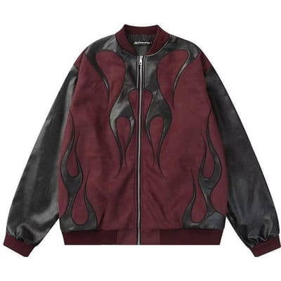 Bomberjack Retro Los Casual Tops voor Mannen en Vrouwen Koppels XL