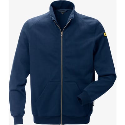 Fristads Esd Sweatjack 4080 Xsm - Donker marineblauw - 4XL