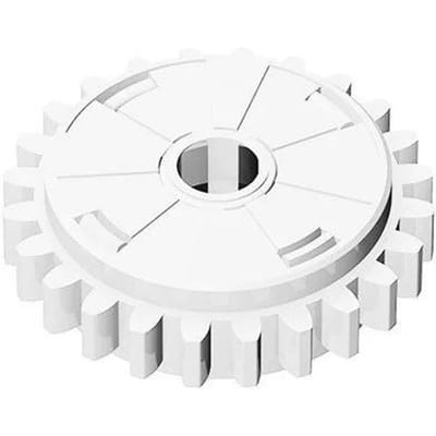 10 stuks 76019 76244 Tandwiel 24 Tanden Bouwstenen Kit 60c01 Koppeling Leren-Gerichte Stenen Deeltjes Puzzel ZELF MAKEN Speelgoed Kinderen Cadeaus 10PCS wit