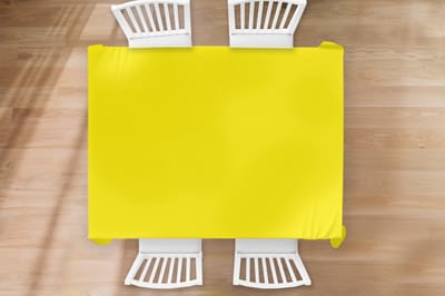 Tafelkleed - Tafellaken - 200x150 cm - Geel - Citroen - Neon - Kleuren - Binnen en Buiten