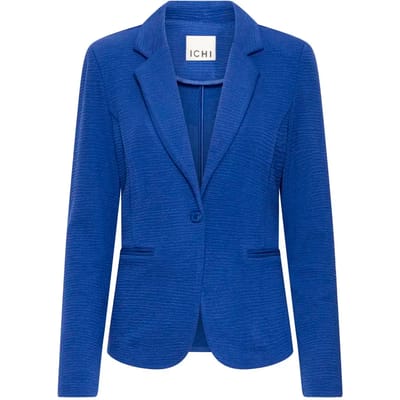 slim fit blazer van viscosemix model 'KATE LUMINA'