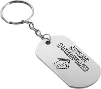 Akyol - huis design sleutelhanger - Huis - familie vrienden - cadeau - 54 x 29mm