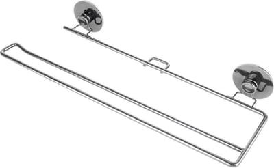 Diamond Line - Toiletrolhouder Zonder Boren - 11.4x33.4x2.5cm - Chroom