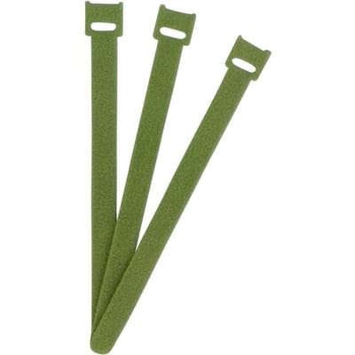 FASTECH® Klittenband kabelbinder Om te bundelen Haak- en lusdeel (l x b) 200 mm x 13 mm Groen 100 stuk(s)
