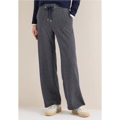 Tweekleurige gemêleerde broek