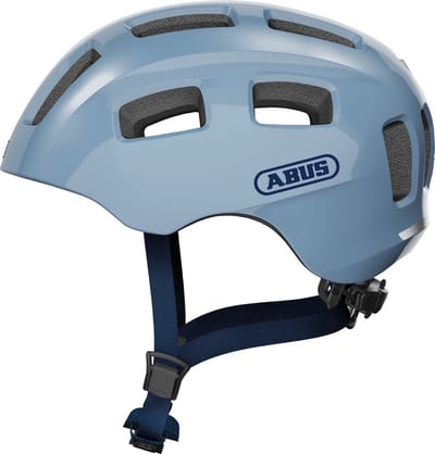Fietshelm ABUS YOUN-I 2.0 glacier blue S - 48-54 cm - blauw - Geschikt voor gebruik op elektrische fietsen - stadsfietsen - 240 g