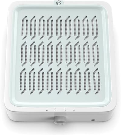 Aurixi® Nagel Afzuiger - Stofafzuiger Nagels - Stofafzuiging - Wit - 26cm x 22cm x 7cm