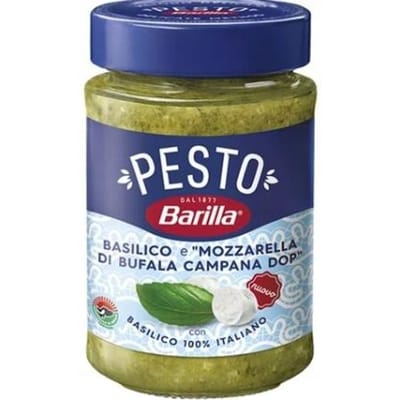 Pesto Basilicum met Mozzarella Basilico e Mozarella di Bufala Barilla 190g