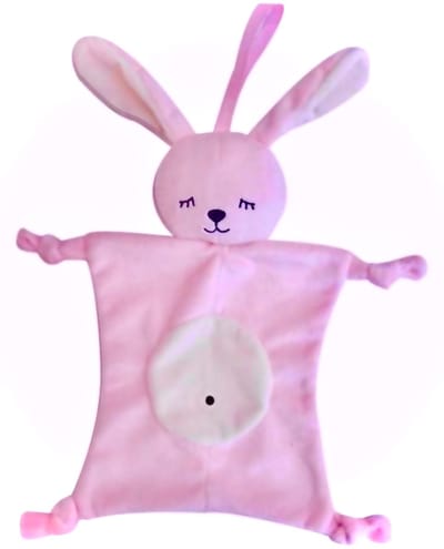 Speenkoord konijn roze - baby - teut - slapen - moe - dreumes