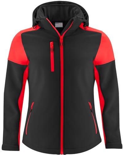 Printer PRIME SOFTSHELL PRIME LADY 2261066 - Zwart/Rood - S
