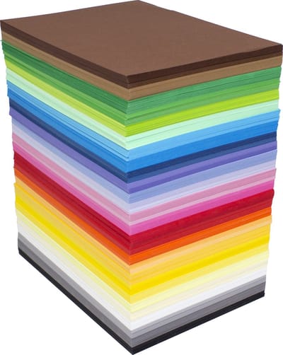 Mixpakket - 180 GM - 10 kleuren x 25 vel - A6 formaat - 250 vel