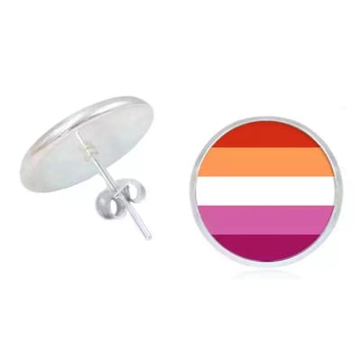 Akyol - Pride Oorbellen -LGBT OORBELLEN - GAYPRIDE OORBELLEN -regenboog oorbellen - | Regenboog | Pride | Oorbellen | Gay | lesbian | trans | cadeau | kado | geschenk | gift | verjaardag | feestdag | verassing | respect | lesbian pride
