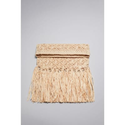 & Other Stories Gaele Straw Clutch Beige Größe: OS | Taschen Outlet | Damen | Braun