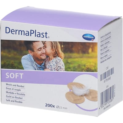 Hartmann DermaPlast Soft Injection 22mm 200 Pleister