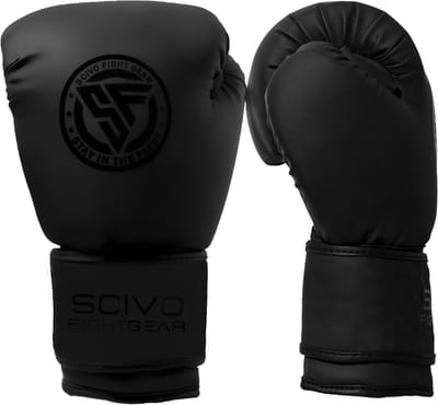 Monk Mode Kickboxing Gloves Leather (14OZ)