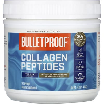 BulletProof, Peptides de Collagène, Vanille, 14,3 oz (405 g)