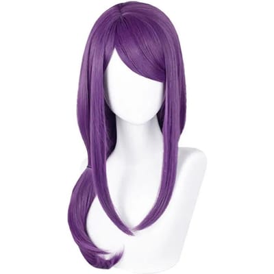 Anime Pruik Cosplay Kamishiro Rize Cosplay Pruik 70cm Paars Dames Anime Pruiken Hittebestendig Synthetische Pruiken paars