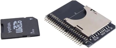 SD naar IDE adapter - SD kaart adapter - Opslag uitbreiden - 44-pins IDE interface