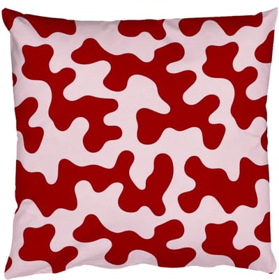 Sierkussens - Kussentjes Woonkamer - 50x50 cm - Modern - Abstract - Rood