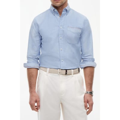 Tommy Hilfiger Rwb Selfedge Heritage Shirt Shirt Blue Taglia: S | Camicie Casual Outlet | Uomo | Blu