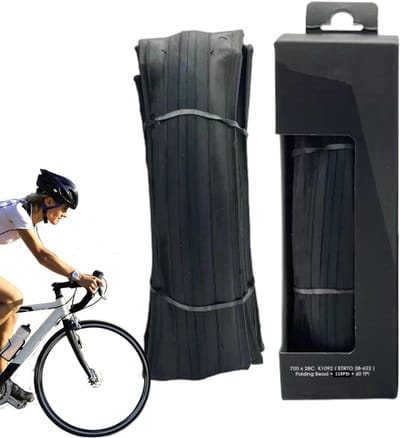 Racefietsband - Vouwband Binnenband - Sportief Fietsen - Anti Lek Bescherming - 700x28c - Zwart