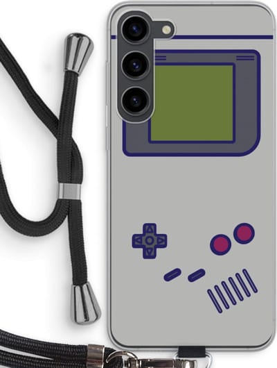 Case Company® - Hoesje met koord geschikt voor Samsung Galaxy S23 Plus hoesje met Koord - Game On - Telefoonhoesje met Zwart Koord - Bescherming aan alle Kanten en Over de Schermrand