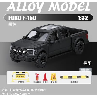 1:32 Ford F150 Raptor Off Road Pick-up Truck Legering Metaal Diecast Model Auto Huis Trendy Ornamenten Computer Desktop Decoratie Cadeau