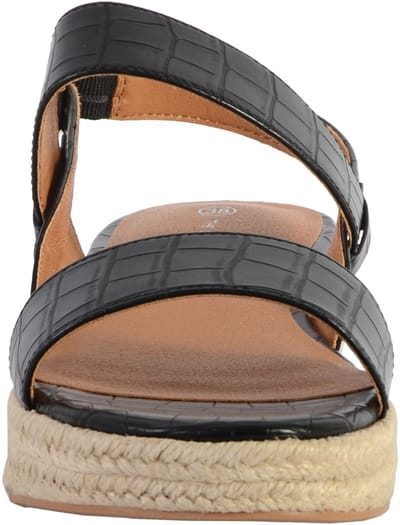 Sandaal met plateauzool QL4348