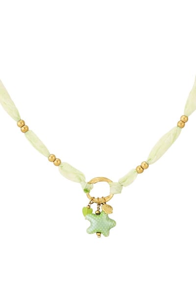 starry ketting - groen en
