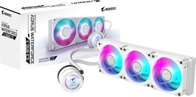 GIGABYTE AORUS WATERFORCE II 360 ICE Processor Alles-in-één vloeistofkoeler 12 cm Wit